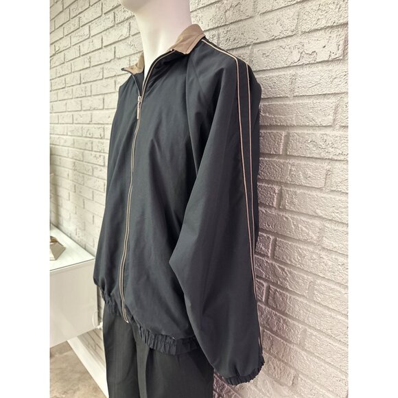 Weatherproof Performance Men Black Long Sleeve Windbreaker Jacket Size XL - Picture 3 of 8